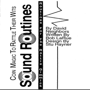 Sound Routines - Lecture Notes by Dave Neighbors